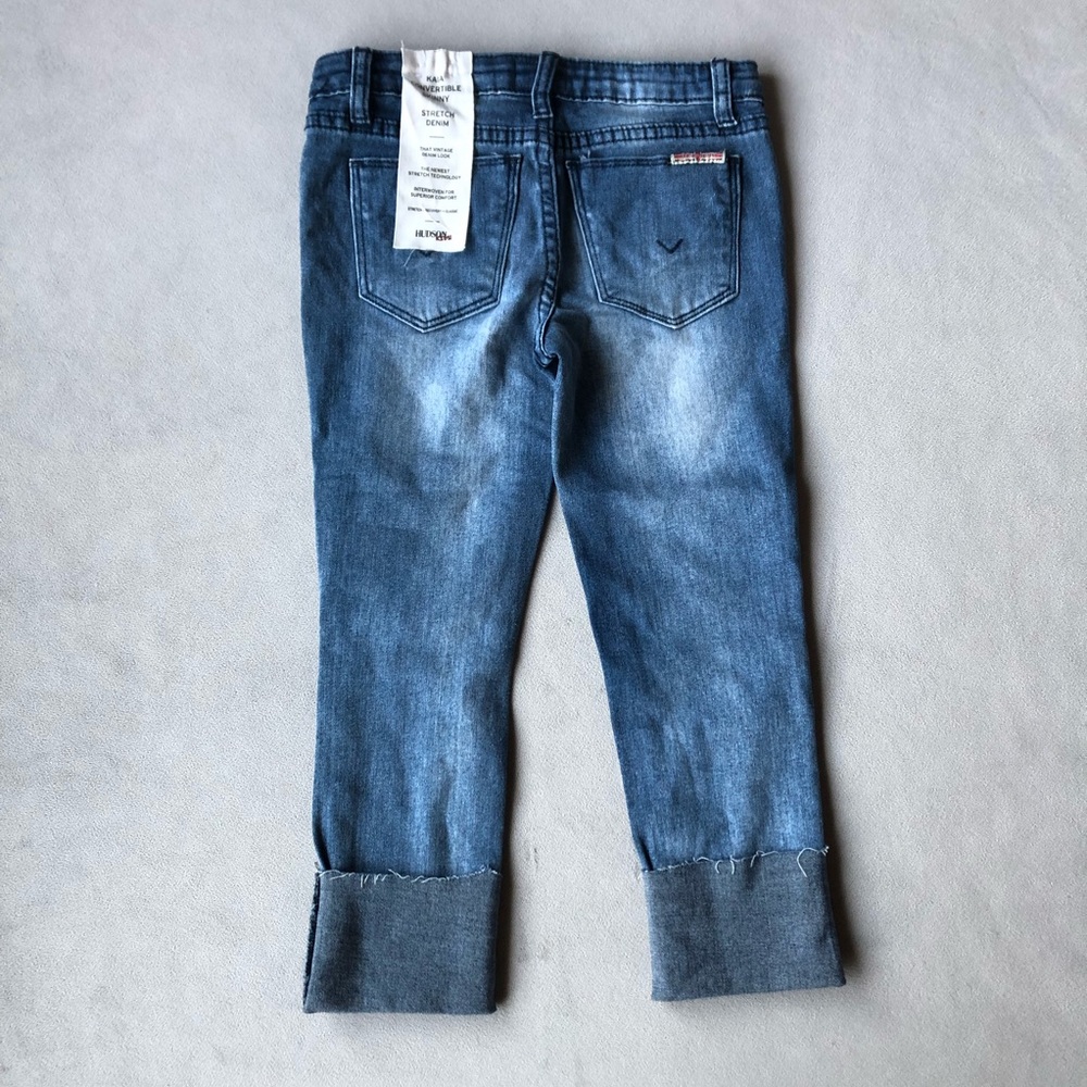 Hudson ~ Kaia Convertible Skinny Stretch Denim ~ Girls Size 6 ~ Brand New!